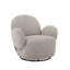 Chaise d'appoint pivotante pour le salon avec accoudoirs-1334561620