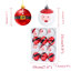 Ensemble d'ornement boule de Noël 12 pièces