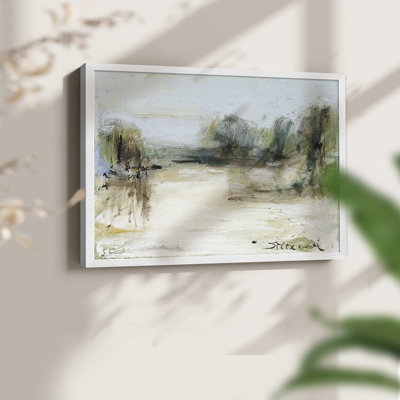 Wintery Horizon III - Reproduction encadrée - Restickable