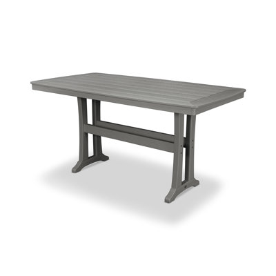 Table de comptoir Nautical Trestle 38 "x 73"
