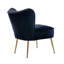 Fauteuil de chambre en velours de 22 po de largeur Latwanna-1244801142