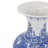 D9.1x24.4" Blue And White Porcelain Vase