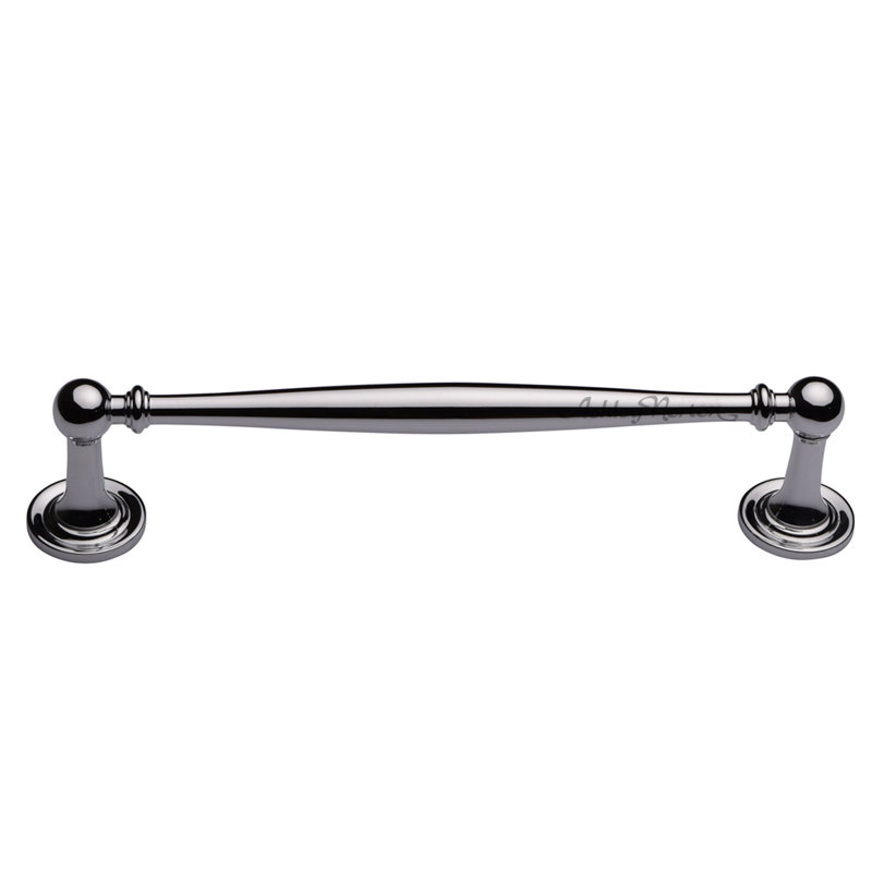 Rhode Cabinet 8" Center to Center Bar Pull, 6", Polished Chrome