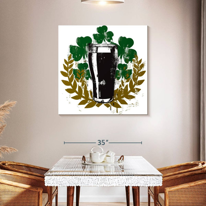 Bière irlandaise Lelend Best, H 39 po x l 39 po