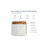 Lexi Home Timeless Kitchen Collection Natural 3 Tone Marble Cutting Board
