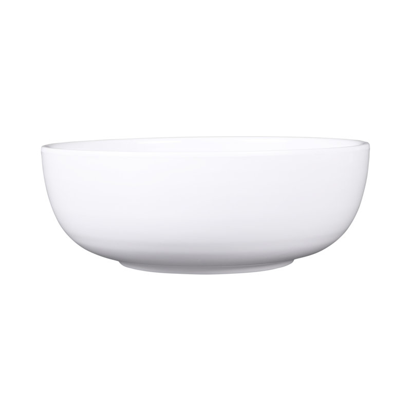 Elite Global Solutions Melamine Serving Bowl, White