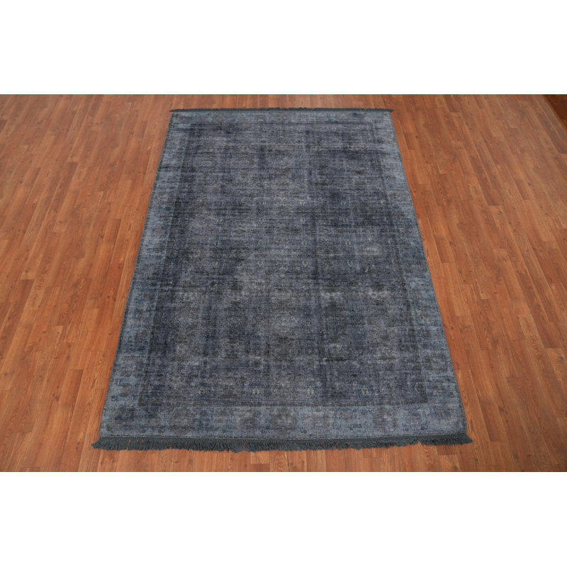 Tapis oriental traditionnel fait à la main 6 x 8