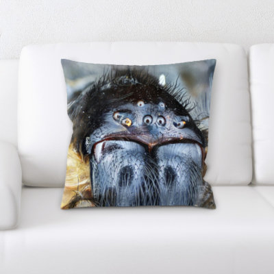 Merrie The Little Animals Throw Pillow