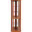 Vitrine d'angle vitrée d'angle pour vitrine de coin, vitrine d'angle pour le salon, armoire vitrée, collection Antique, vin et bar