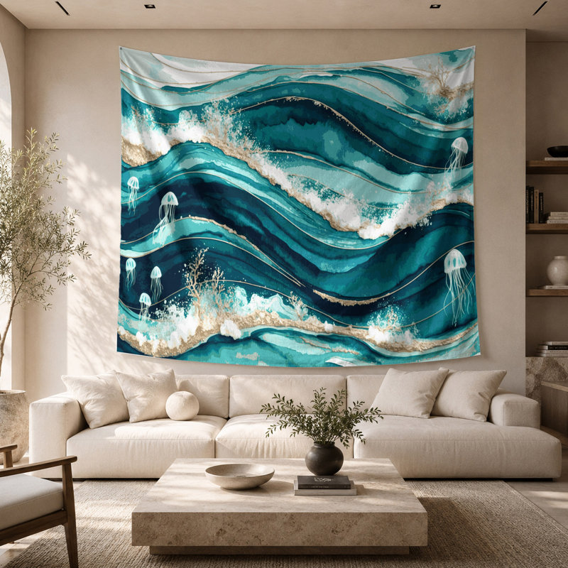 Tapisserie murale Nautical, 26 po x 36 po