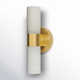Conners Single Light Stone Dimmable Flush Mounted Sconce