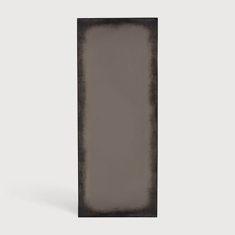 Aged Mirrors Flat Metal Mirror, Bronze