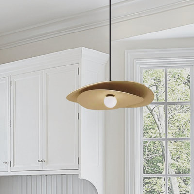 Luminaire suspendu simple à 1 lumière Yamini