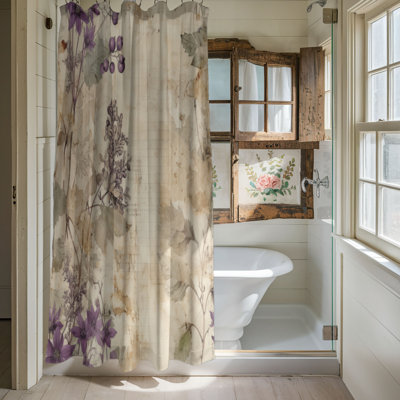 Aged Scrolls - Premium Shower Curtain