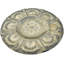Round Geometric Decorative Tray