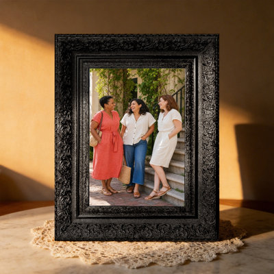 5" x 7" Black 1PC Picture Frame for Desk Decor