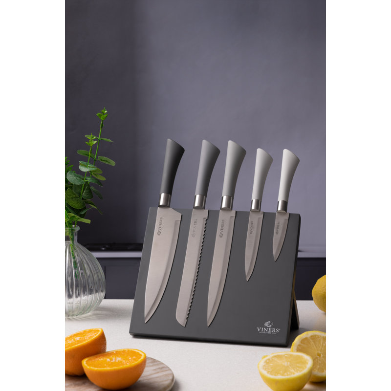 Mono Mix 6Pce Knife Block Giftbox