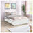 Farad Solid Wood Slat Storage Bed