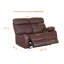 Causeuse inclinable en cuir 59,8 po Avshalom-907905417