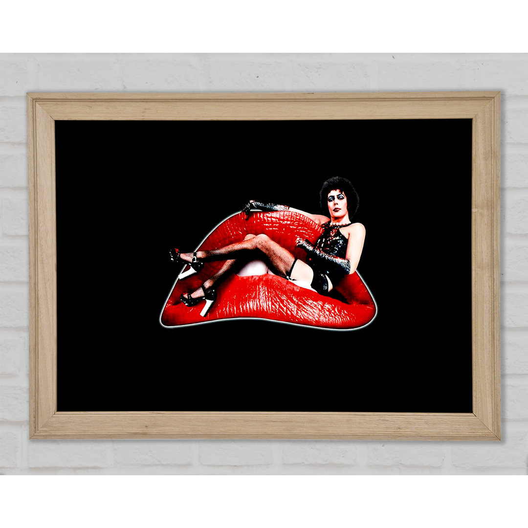 Rocky Horror Sweet Transvestite Gerahmter Druck