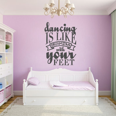 Décalcomanie murale danse like rêve