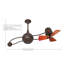 Ventilateur de plafond double à 3 pales 44 "avec commande murale Aeriela-1559270252-1559270239