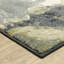 Tapis d'intérieur abstrait bleu / gris Sloane-71807893