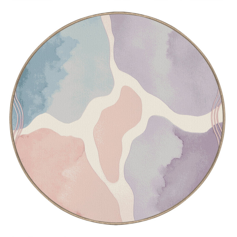 Tapis Calm Cascade, Rond 3 pi