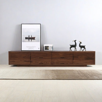 Modern simple large capacity TV cabinet