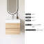Meuble-lavabo mural 24 po avec lavabo à surface solide intégré-30157740