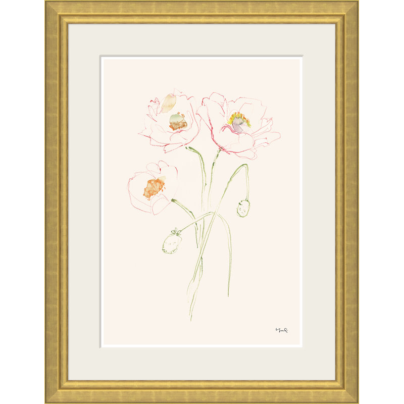 Peony Cluster Painting by Yuki Osada