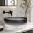 Stadium 16" Tempered Glass Circular Vessel Bathroom Sink - Timeless Collection-100634367