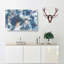 Rebel Heart In Abstract - Wrapped Canvas-55341584