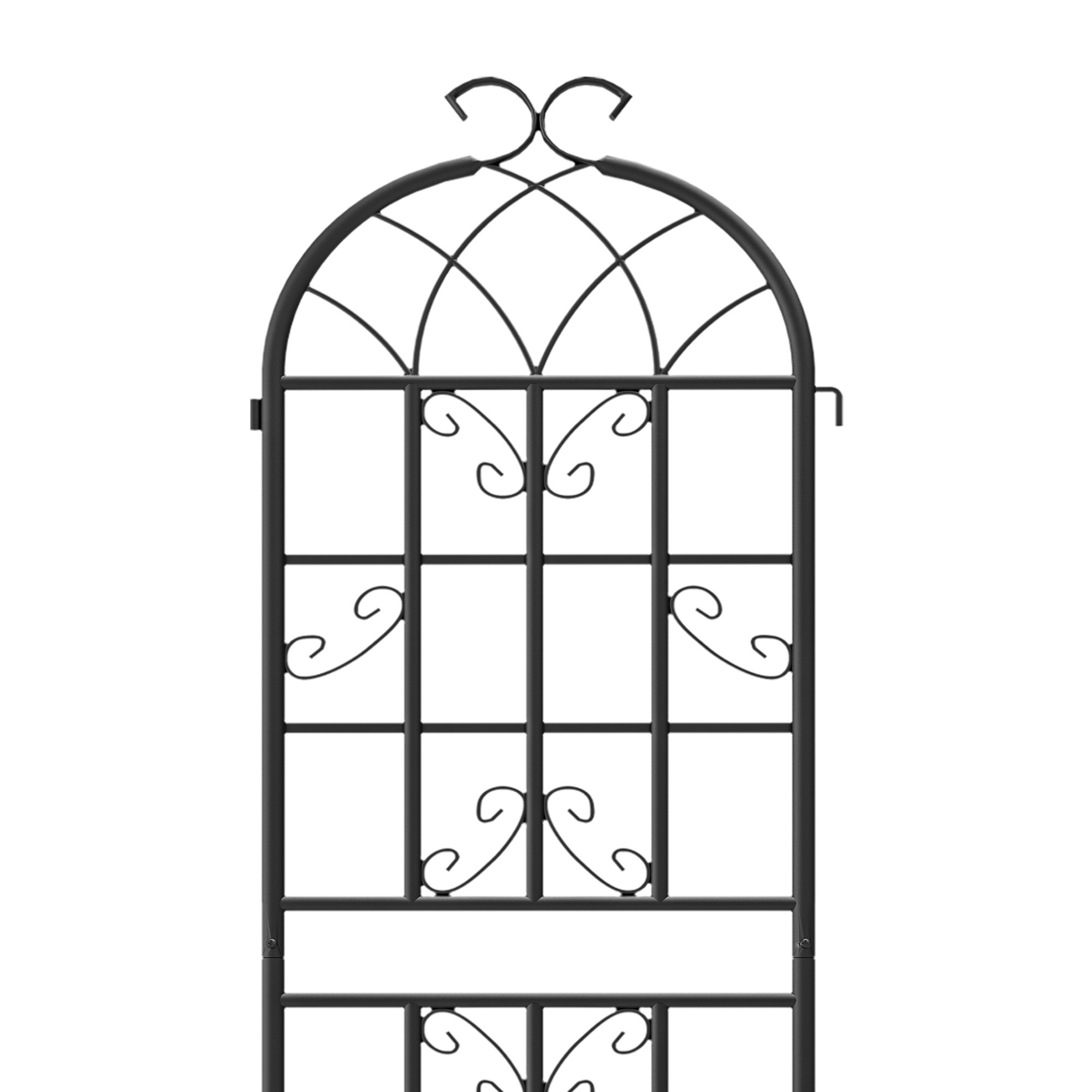 Edrosie Inc 71'' H x 20'' W Metal Trellis | Wayfair