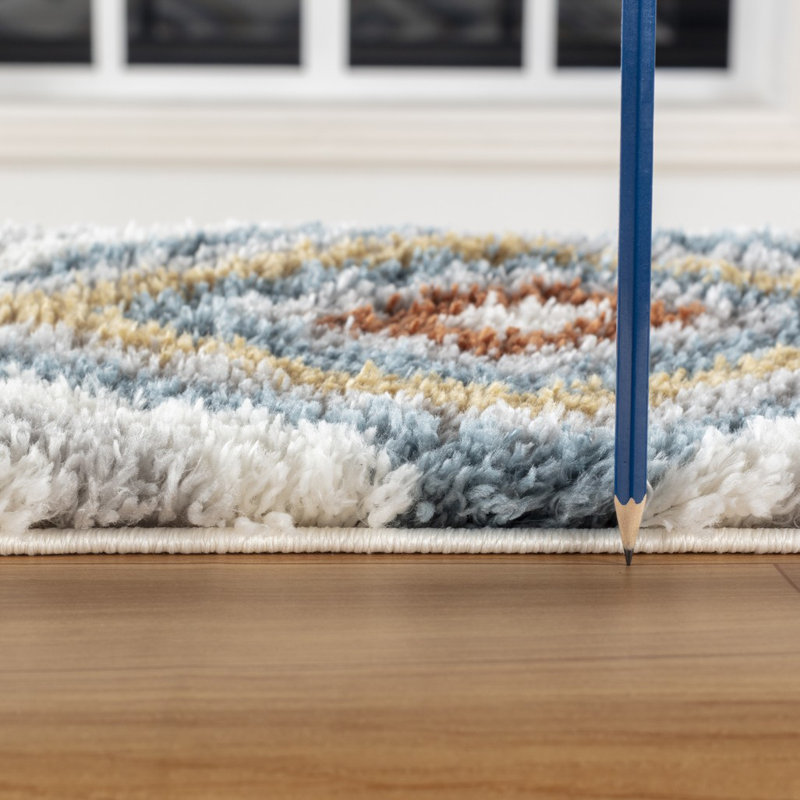 L 7 pi. 10 po X 9 pi 10 po Tapis à poils longs
