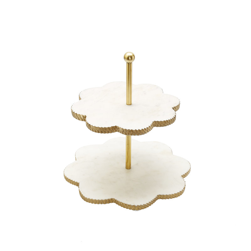 Marble Tiered Stand