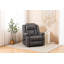 Fauteuil inclinable électrique de massage, fauteuil inclinable en cuir PU-1589176970