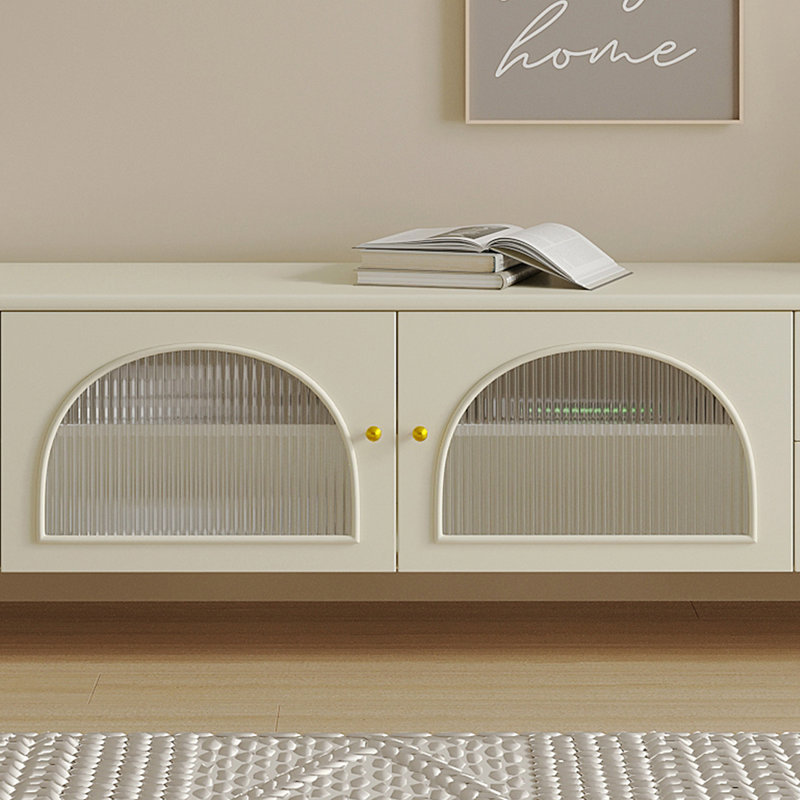 Meuble télé en bois de style français moderne, 94.48"