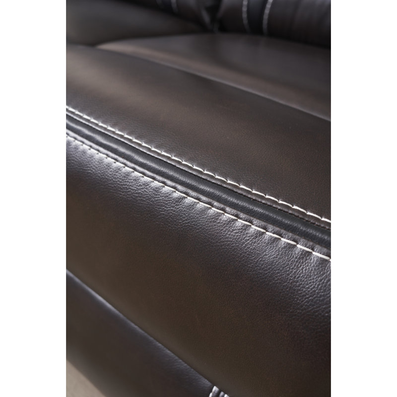Tiroir inclinable rembourré Modern, H 40,21 po x l 72,88 po x P 38,63 po