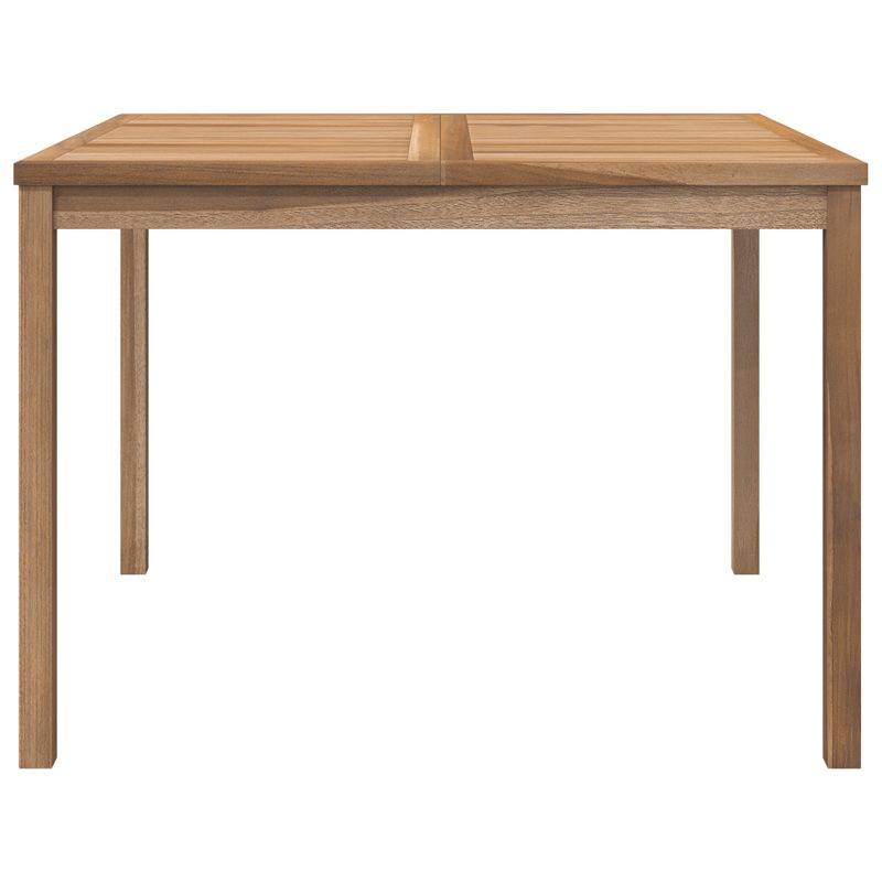 Jaalen Square Acacia Outdoor Dining Table , 110cm cm W 110cm cm D