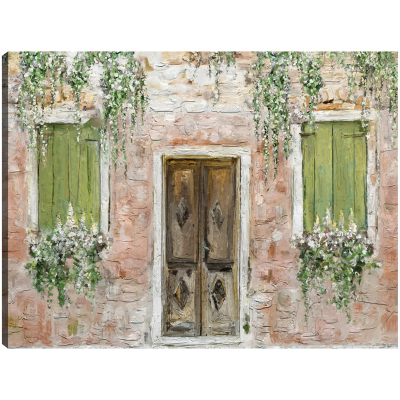 «Bienvenue» par Studio Arts, reproduction d'art sur toile, H 11 po x l 14 po