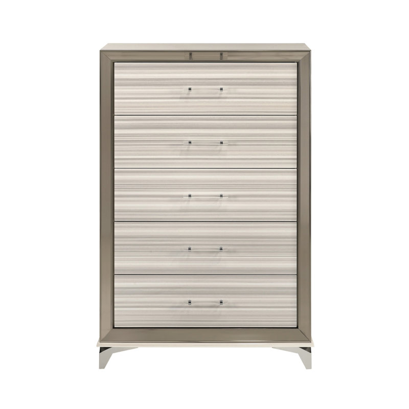 Commode étoile blanche