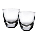 American Bar Set/2 Straight Bourbon Old Fashioned 10.75 oz Whiskey Glasses