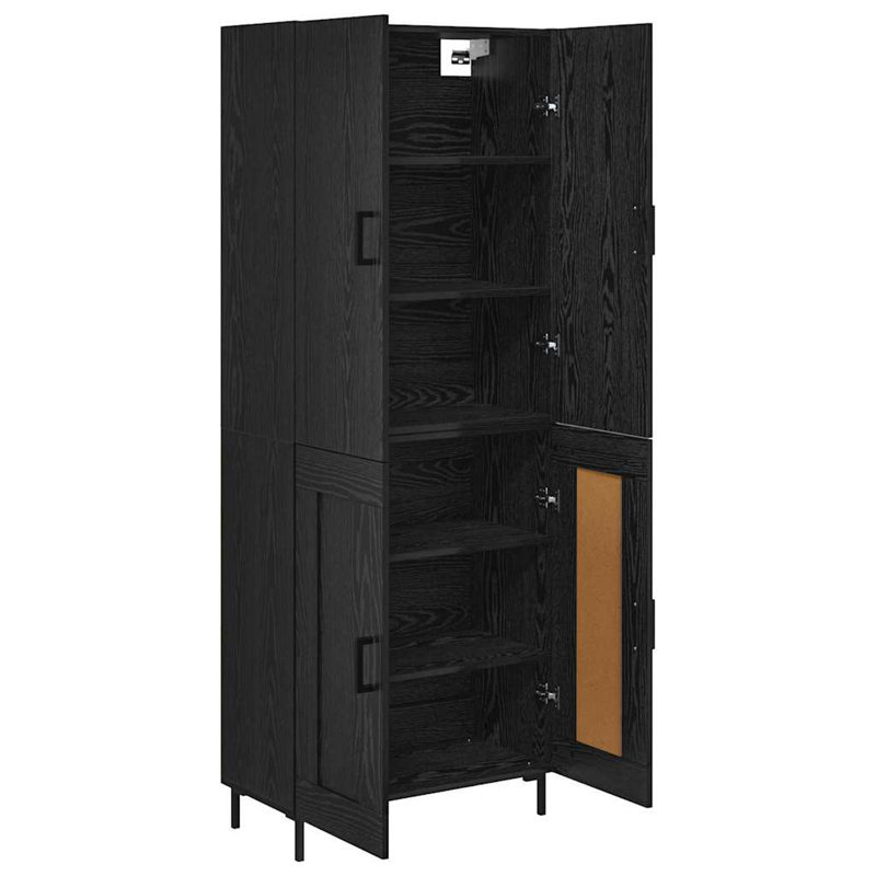 69.5cm Sideboard, Black Oak