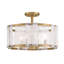 4 lumières semi-encastrées 4 lumières