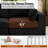 3- Piece Upholstered Corner Sectional Sofa Couch-1788530594-1788530593