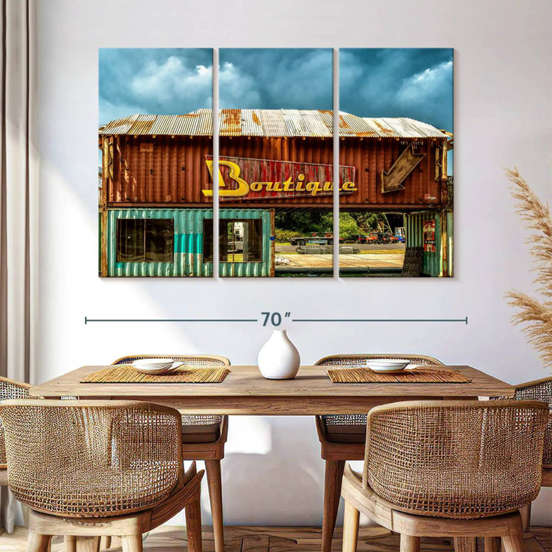 Lelar Western Container Boutique, 42" H x 65" W