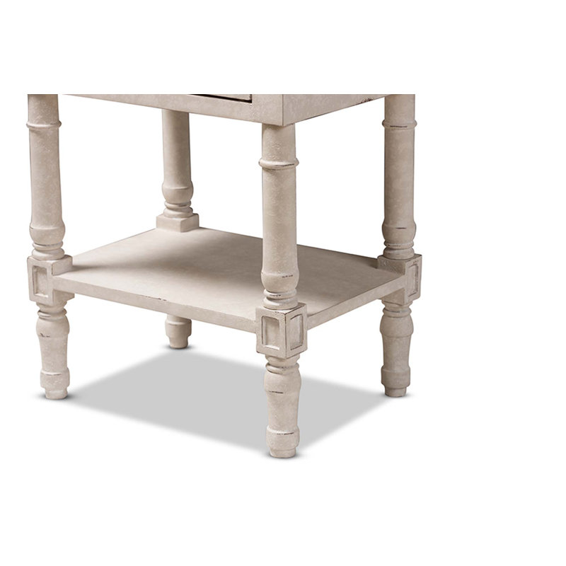 Table de chevet 2 tiroirs Caden Lennard Country Cottage