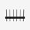 Fin 6 - Hook Wall Mounted Coat Rack