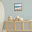 My Happy Place Collaged Brown Framed Floater Canvas Wall Art by Jennifer Peck-1434013318-1434013319